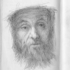 Bearded man in a cap